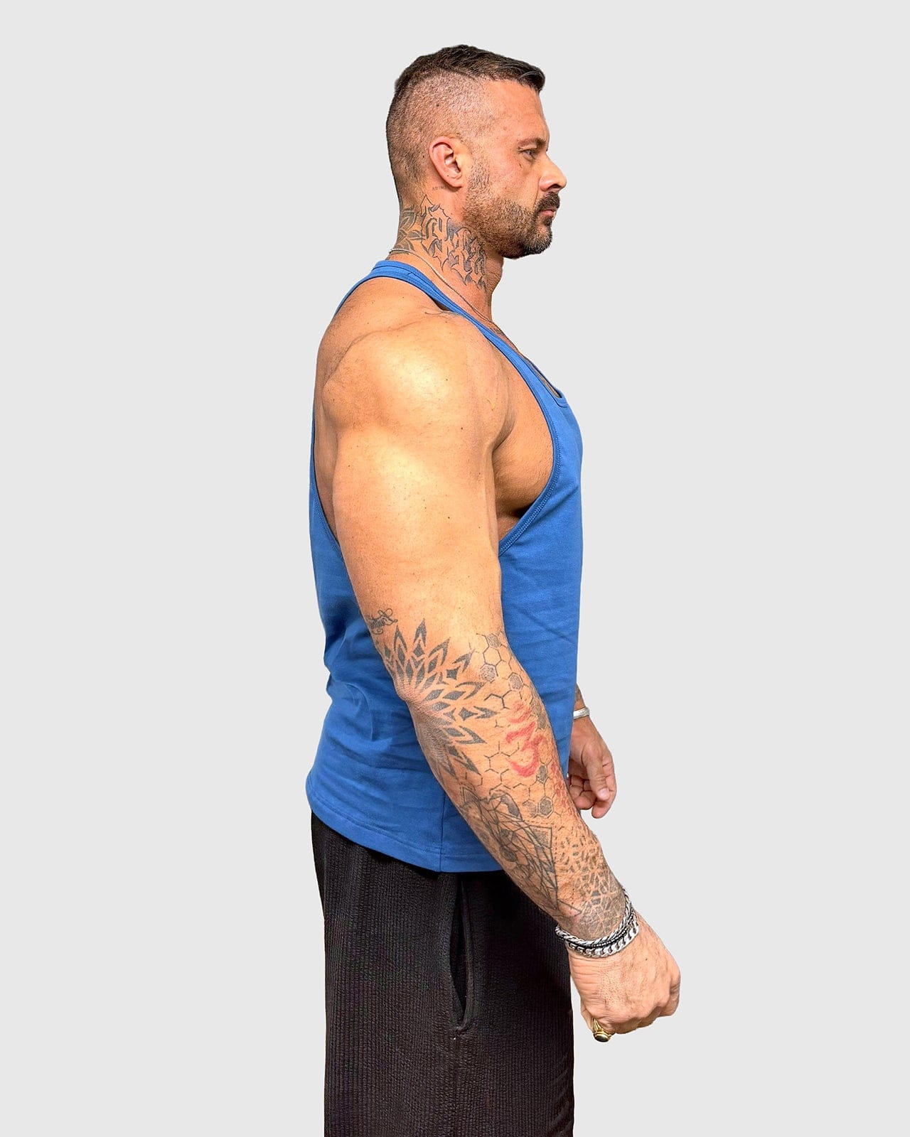 MGA75 STRINGER - DUSTY BLUE