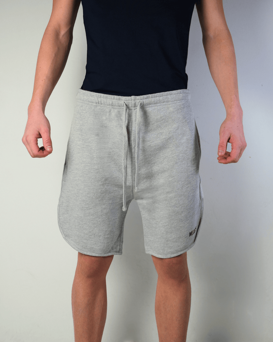 Pantaloncini in cotone grigio
