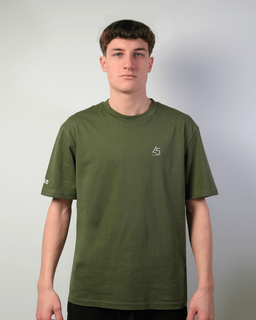 Oversize in cotone verde naturale