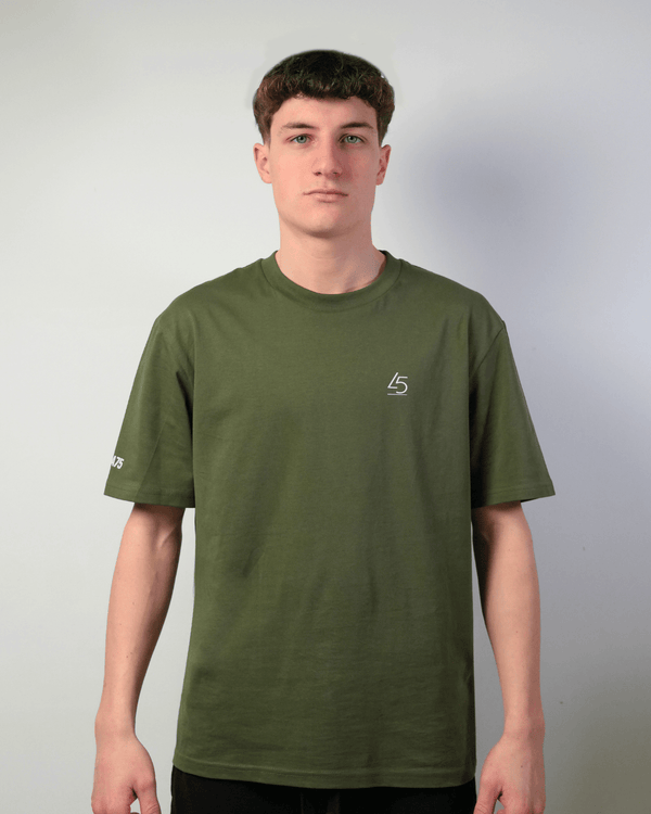 Oversize in cotone verde naturale