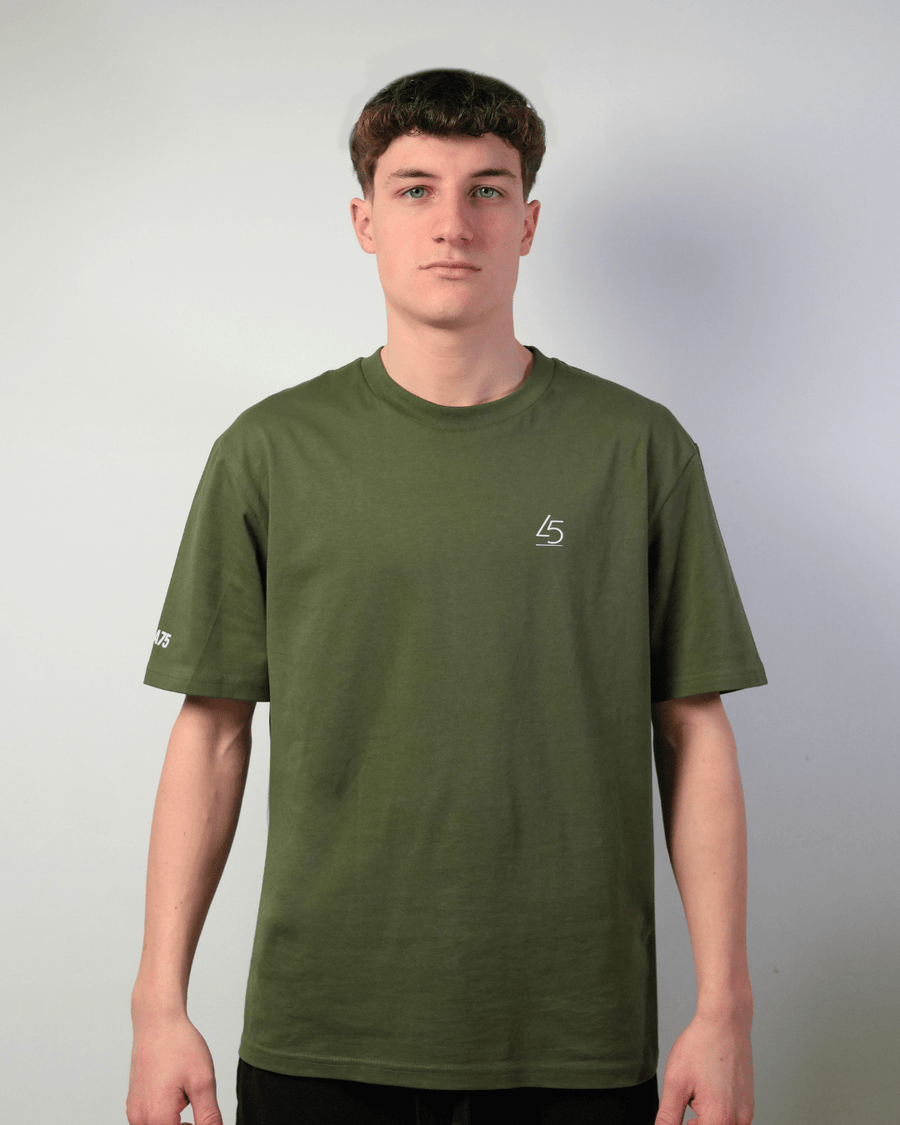 Oversize in cotone verde naturale
