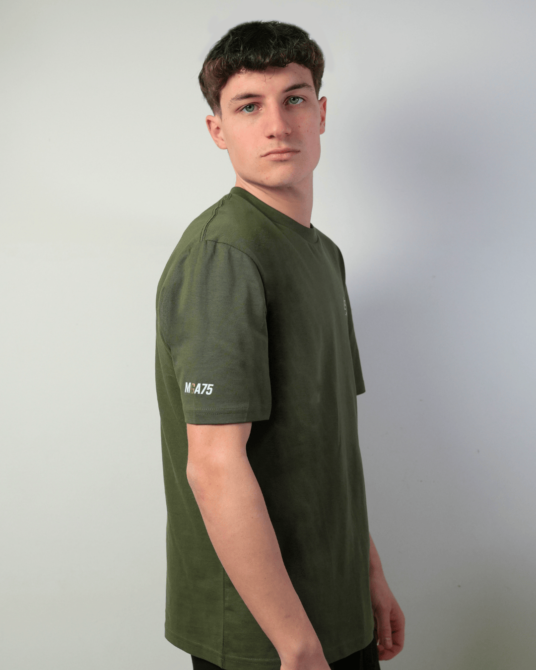Oversize in cotone verde naturale