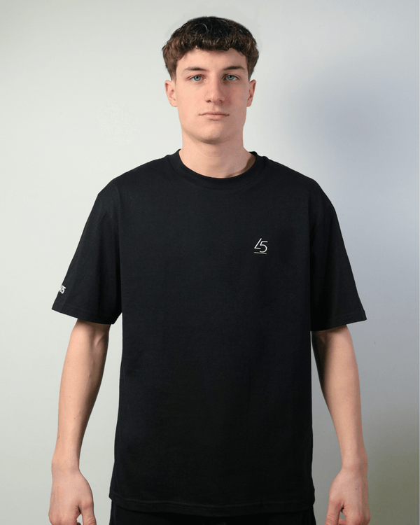 Oversize in cotone nero
