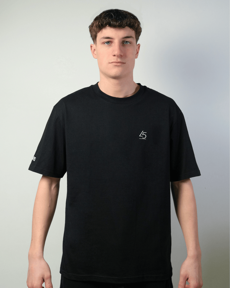 Oversize in cotone nero