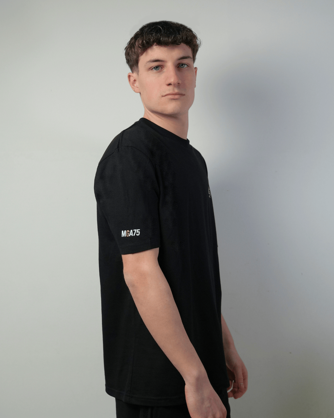 Oversize in cotone nero