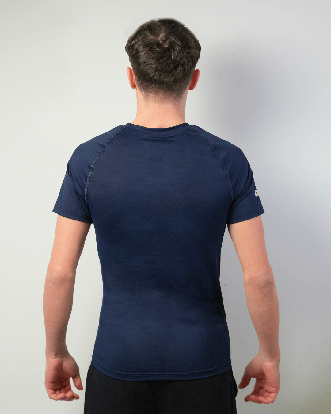 Maglia attillata blu