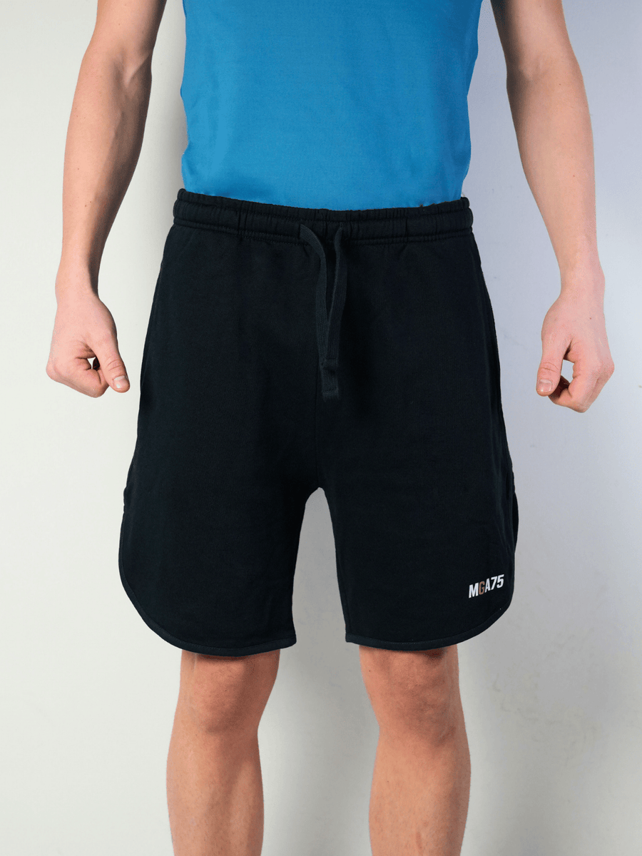 Pantaloncini in cotone nero