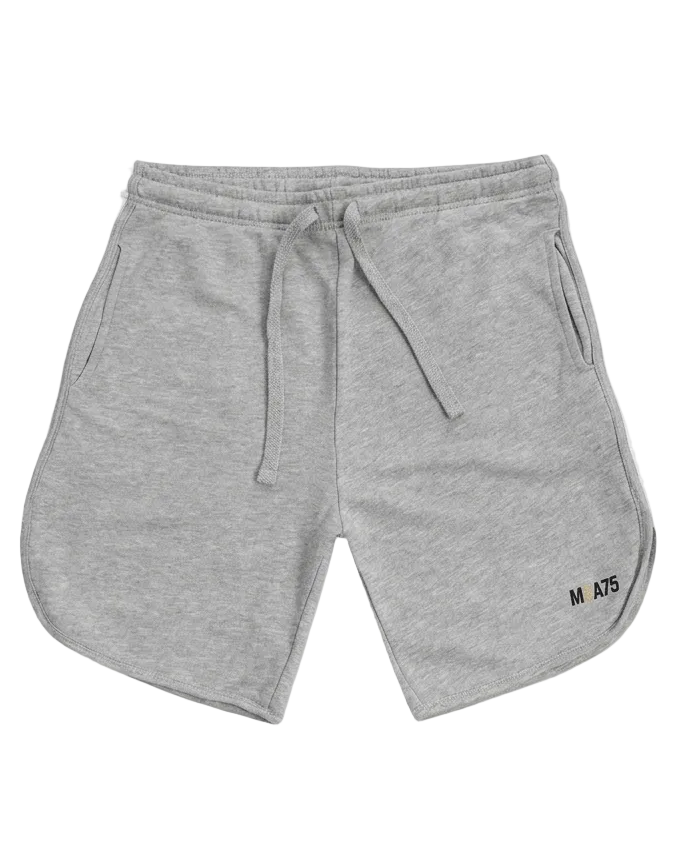 Pantaloncini in cotone grigio