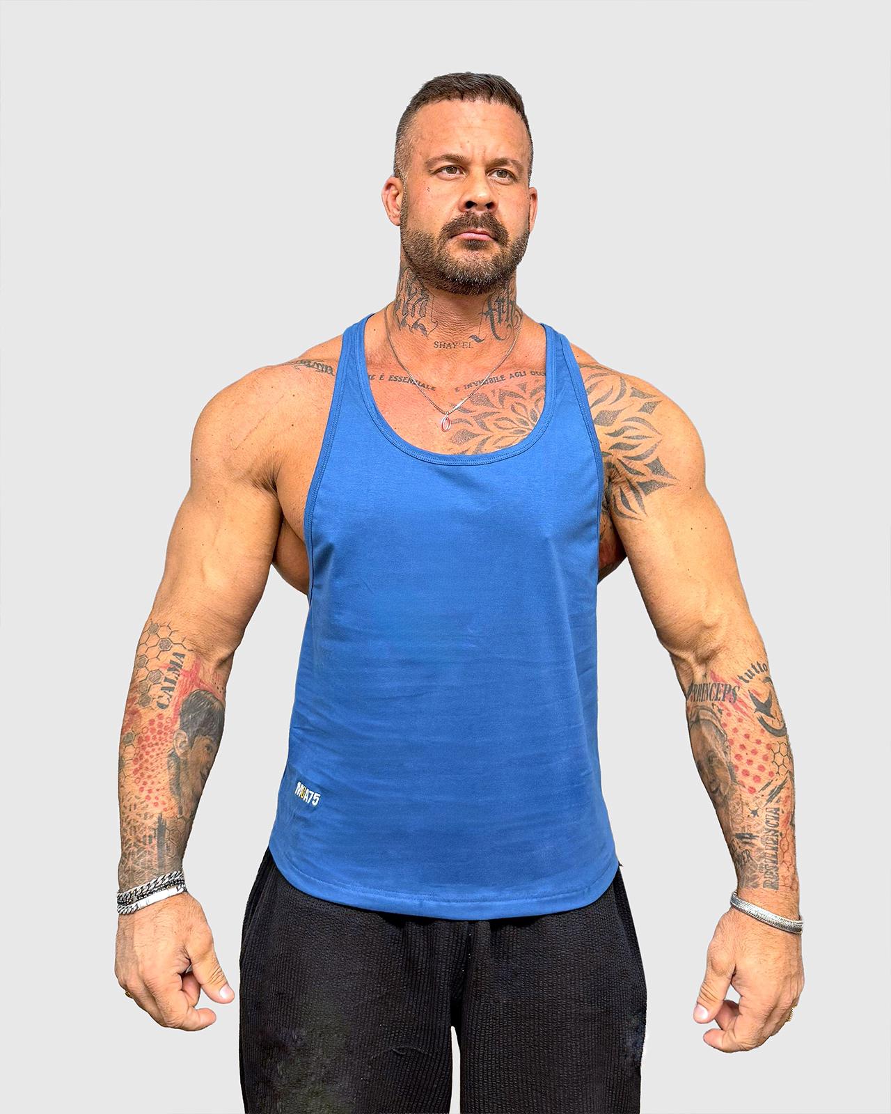 MGA75 STRINGER - DUSTY BLUE